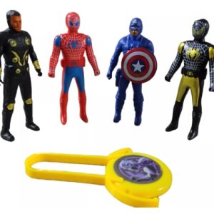 Pack De Super Héroes. Spiderman, Capitan América Y Más