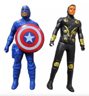 Pack De Super Héroes. Spiderman, Capitan América Y Más