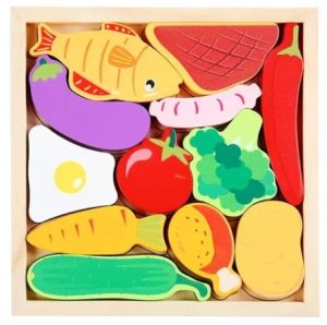 Bloques Puzzle Diseño Retro, Infantil010203 Bloques Puzzle Diseño Retro, Infantil