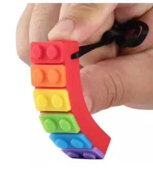 Collar Mordedor Infantil Sensorial. Para Autismo Y Deficit