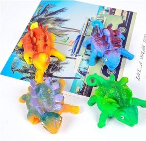 Juguete Squishy Infable De Dinosaurio Para Soplar / Inflar