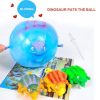 Juguete Squishy Infable De Dinosaurio Para Soplar / Inflar