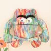 Peluche Del Monstruo De Colores Didáctico De 15cm.