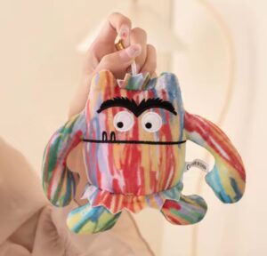 Peluche Del Monstruo De Colores Didáctico De 15cm.