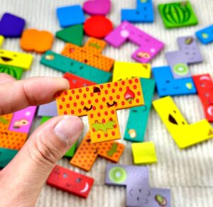 Puzzle Didáctico De Madera 3 En 1. Tamgram, Gato Y Otros