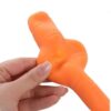 Squishy Zanahoria Rellena de Arena Realista