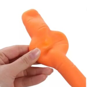 Squishy Zanahoria Rellena de Arena Realista