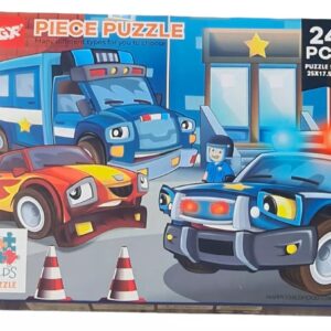 Puzzles O Rompecabezas De Policias 24 Piezas