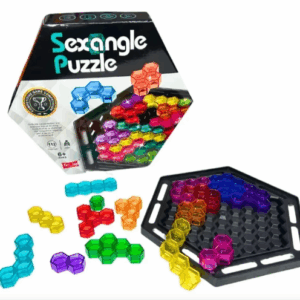Puzzle IQ Hexagonal 3d. Juego De Inteligencia
