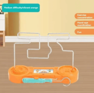 Laberinto Táctil. Juego De Concentración De Choque Eléctrico