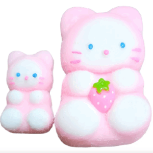 Pack De 2 Squishy De Gatito Ultrasuave Y Peluditos