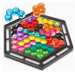 Puzzle IQ Hexagonal 3d. Juego De Inteligencia