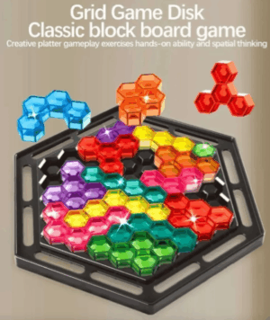 Puzzle IQ Hexagonal 3d. Juego De Inteligencia