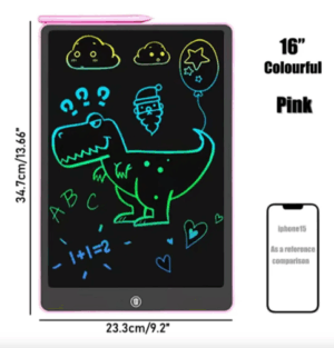 Pizarra Mágica De 16 Pulgadas. Tablet Lcd Para Dibujar