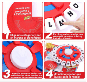 Basta El Juego De Mesa Familiar. Piensa Rápido