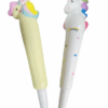 blanco Pack De 2 Lápices Squishy Tipo Tiralinea.