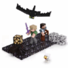 Set 2 Bases Magnéticas, 3 Cubos Más Personajes De Minecraft
