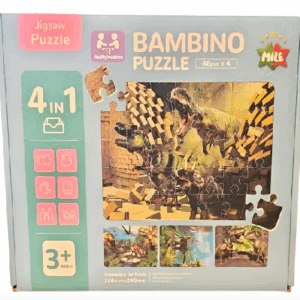 Pack De 4 Rompecabezas, Puzzles Infantiles De 48pcs C/u