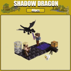 Set 2 Bases Magnéticas, 3 Cubos Más Personajes De Minecraft