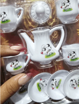 juego taza de te002 Juguete Didáctico De Mini Tazas Y Platos De Té