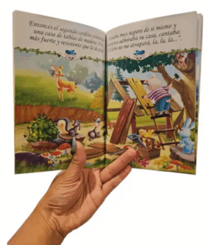 los tres cerditos002 Cuentos Infantiles Clásicos. Edición Full Color
