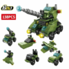 Pack De Bloques De Construcción 6 En 1. Vehículos