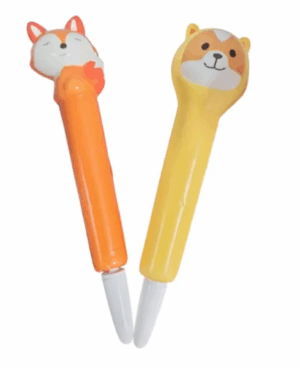 naranja Pack De 2 Lápices Squishy Tipo Tiralinea.