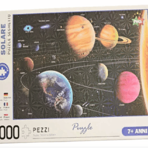 Rompecabezas Sistema Solar De 1000 Piezas. 50cm X 70cm