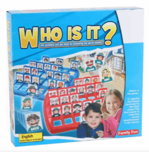 who is it 001 Juego De Mesa Para Adivinar El Personaje