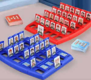 who is it 001002003 Juego De Mesa Para Adivinar El Personaje