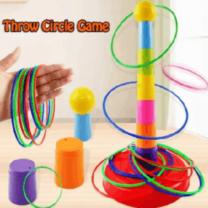 Juego De Lanzar Aros O Anillo. Material Didáctico Puntería