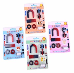 Kit De Experimentos De Magnetismo. Imánes Y Autito