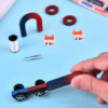 Kit De Experimentos De Magnetismo. Imánes Y Autito