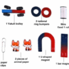 Kit De Experimentos De Magnetismo. Imánes Y Autito