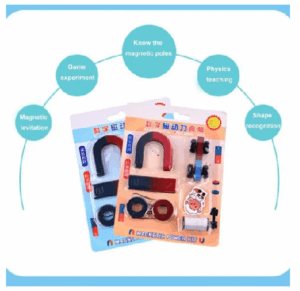 Kit De Experimentos De Magnetismo. Imánes Y Autito