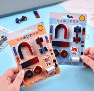 Kit De Experimentos De Magnetismo. Imánes Y Autito