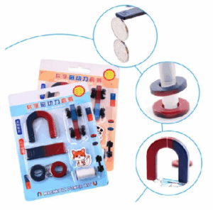 Kit De Experimentos De Magnetismo. Imánes Y Autito