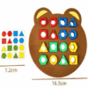 Puzle Figuras Geométricas002003 Juego De Mesa Puzle Figuras Geométricas 2 Players. Material