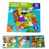 Libro Rompecabeza Imantado. 3 Puzzles Magnéticos