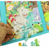 Libro Rompecabeza Imantado. 3 Puzzles Magnéticos