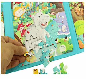 Libro Rompecabeza Imantado. 3 Puzzles Magnéticos