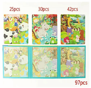 Libro Rompecabeza Imantado. 3 Puzzles Magnéticos