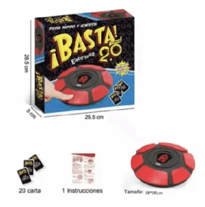 Juego De Mesa Familiar Basta 2.0. Electrónico. Piensa Rápido