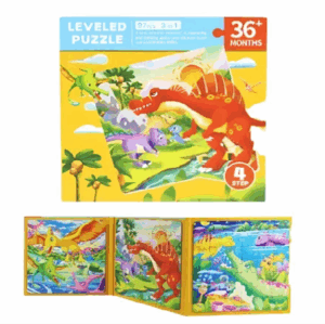 Libro Rompecabeza Imantado. 3 Puzzles Magnéticos