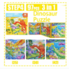 Libro Rompecabeza Imantado. 3 Puzzles Magnéticos