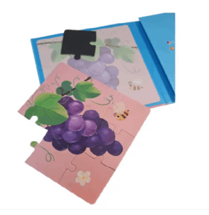 Libro Rompecabeza Imantado. 3 Puzzles Magnéticos
