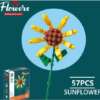 Bloques Armables De Flores Individuales