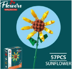 Bloques Armables De Flores Individuales