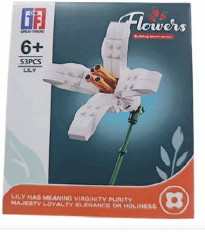 Bloques Armables De Flores Individuales
