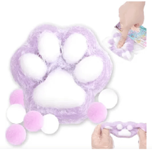 pack 2 patitas ultra suaves morado002 Pack De 2 Squishy De Patitas Ultrasuaves Y Peluditas.
